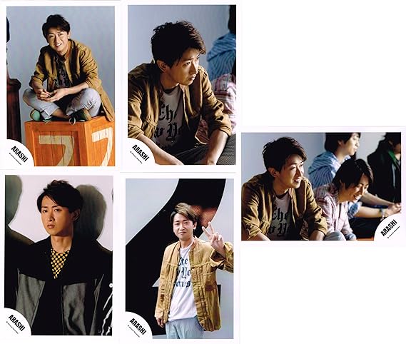 Amazon 嵐 Arashi 公式写真 アラフェス 13 大野智 5枚セット アイドル 芸能人グッズ 通販