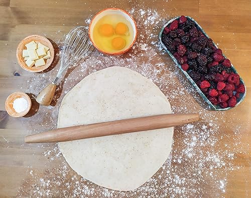 Miniatura 10 de Rodillo extra largo de madera de baklava turca de 31.5 in (31.5 pulgadas)  Para hornear, masa, pasta, cocina