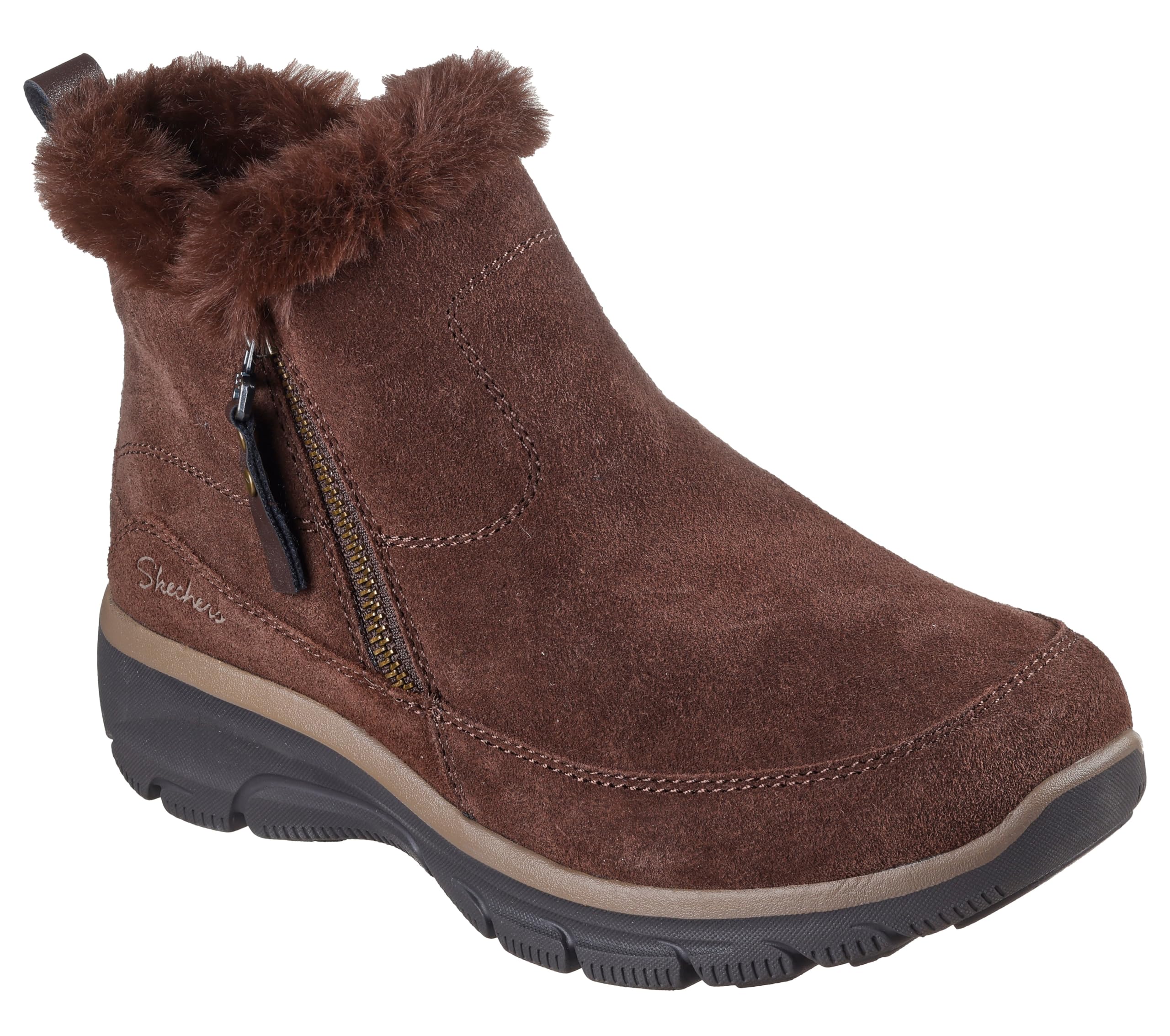 Skechers Damen Easy Going Cool Zip!Stiefelette