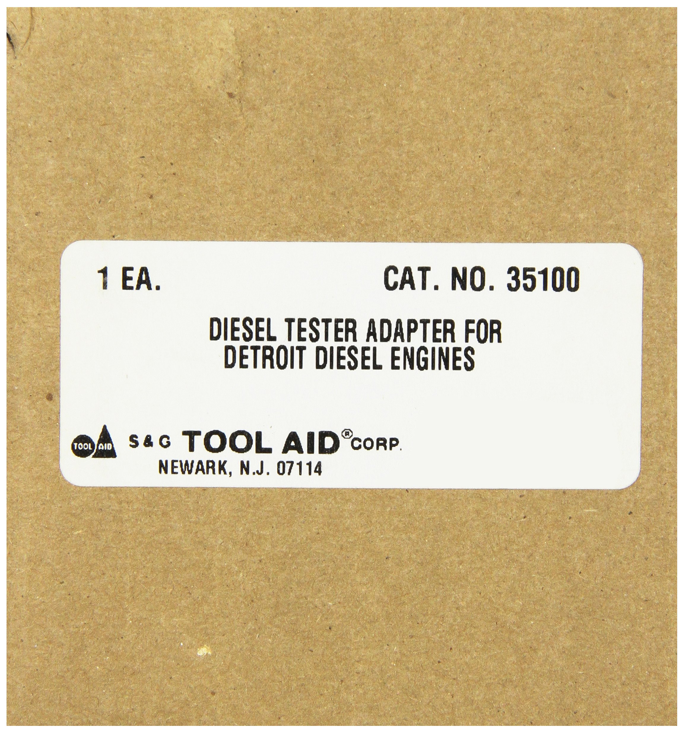 S&G Tool Aid 35100 Diesel Engine Tester Adapter