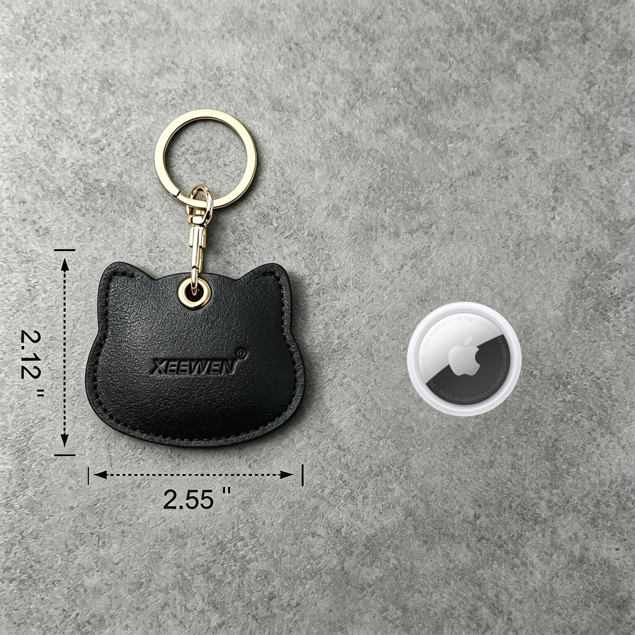 Amazon.com: XEEWEN 2 Pack Hidden Keychain Holder for Airtag 2nd