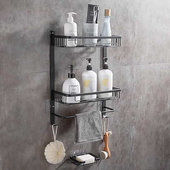 shower organizer wall mounted