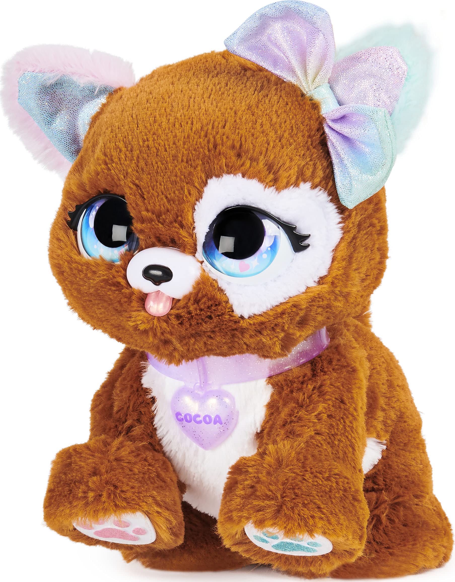 Present Pets Cucciolo Rainbow Glitter