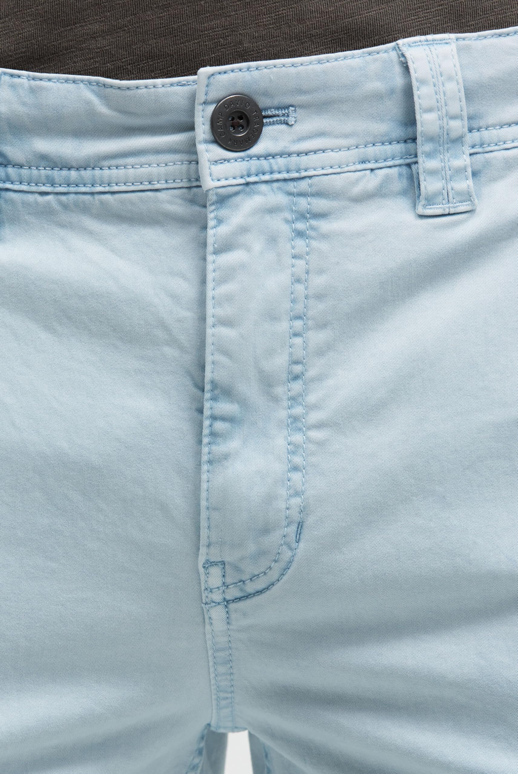 Camp David Herren Cargo Shorts mit Prints im Used Look