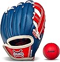 Franklin Sports Air Tech Baseball Glove with Ball - Tee Ball - Soft Air Tech Foam