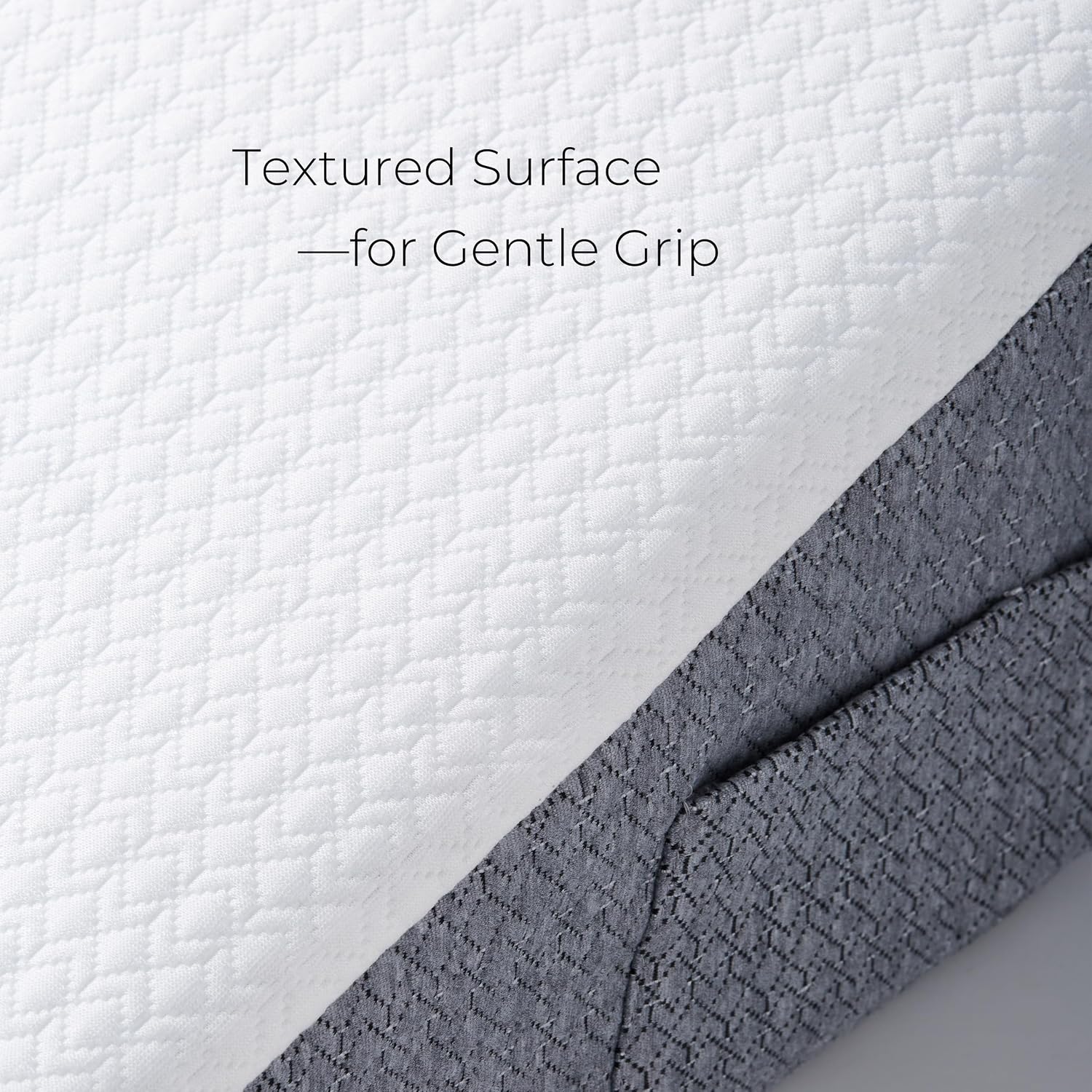 Wedge Pillow case Cover 24x24x10 – Hypoallergenic Replacement Cover with Zipper & Pockets, Fits Bed Wedge Pillows