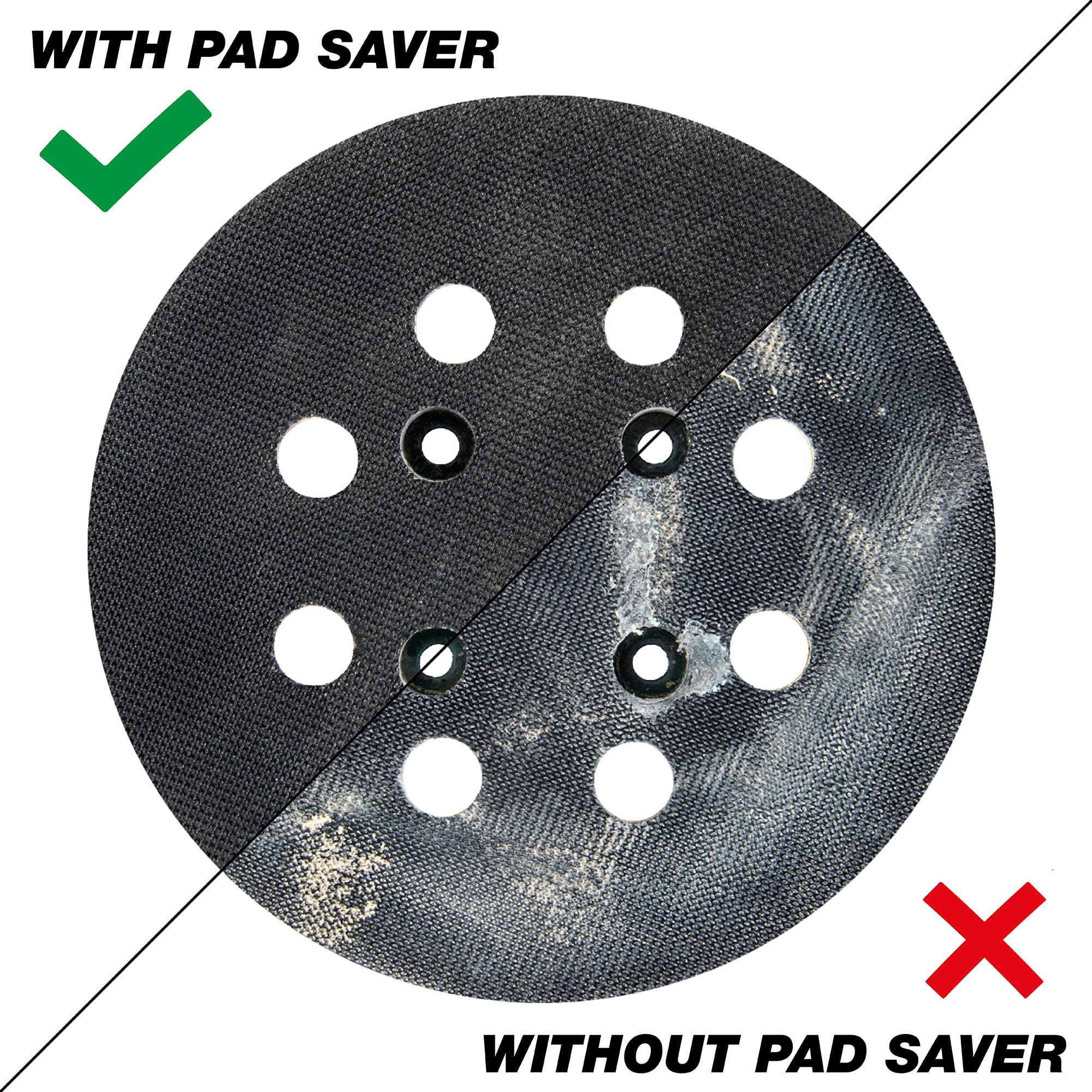 Trend 93 mm Delta Pad Saver for Multi-Tools, 2 Pack, Hook and Loop Protection Layer for Sanding Pads and Enhanced Durability AB/PAD/OSC - Image 3