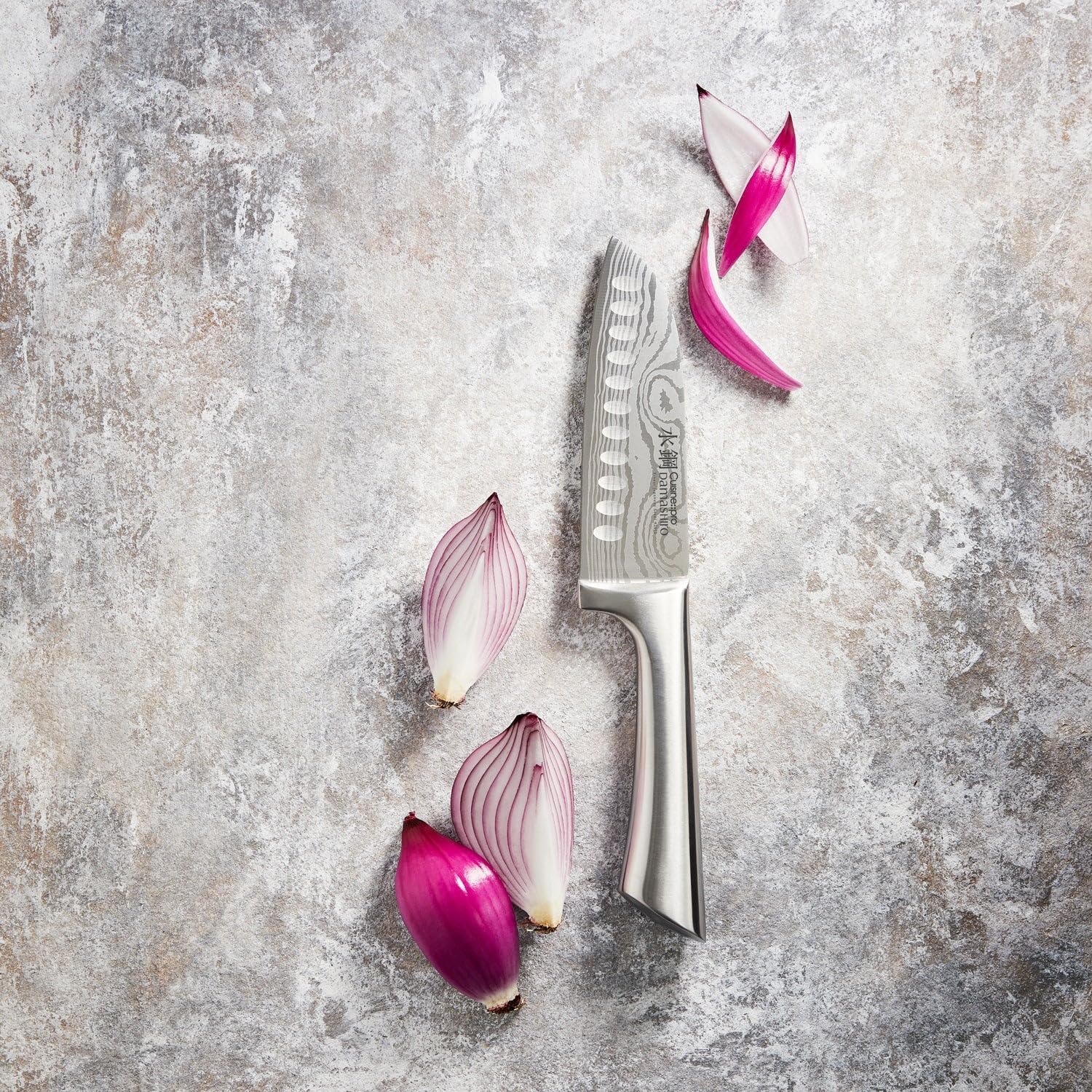 CUISINE::PRO® Damashiro® Santoku Knife (5.5" - Single)