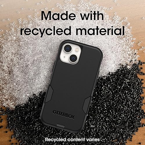 Vista 5 de OtterBox Funda para iPhone 13 mini y iPhone 12 mini Commuter Series, color negro, delgada y resistente, apta para bolsillo, con protección de puerto