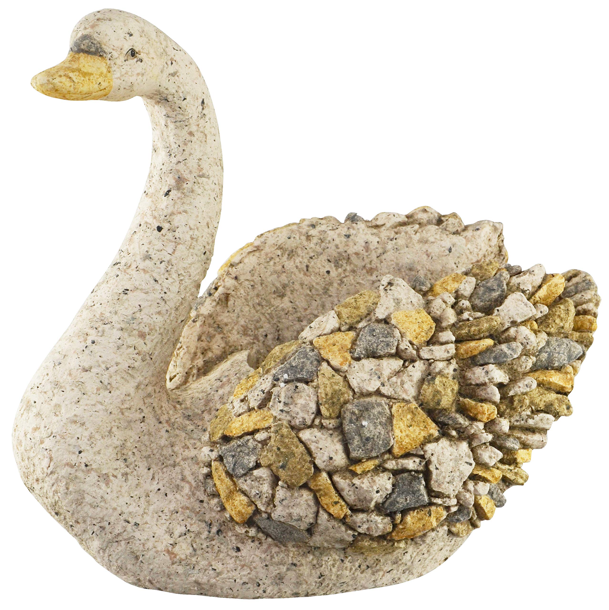 Red Carpet Studios Indoor/Outdoor Resin Planter, Swan