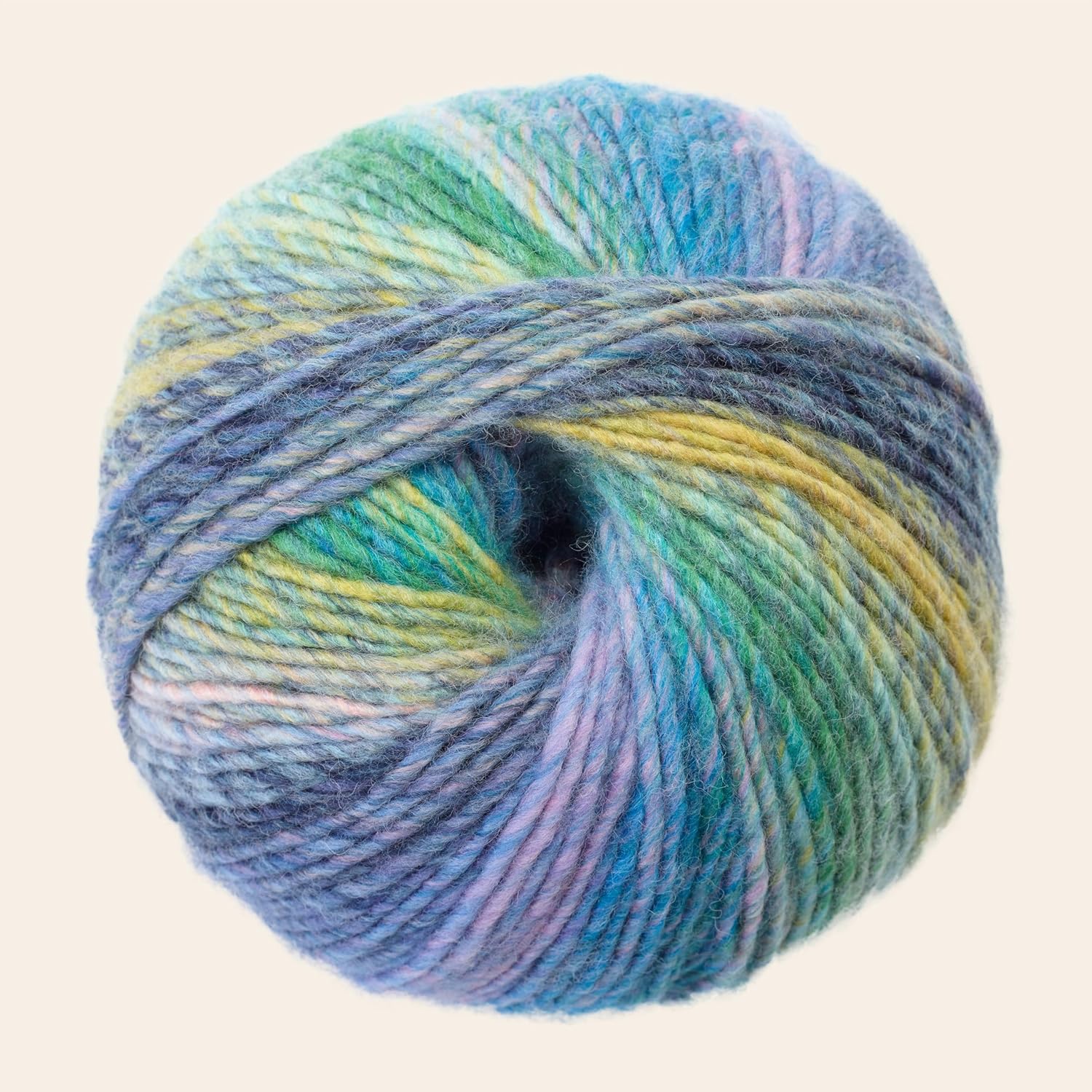 Jewelspun Chunky with Wool - Shimmering Sea Glass (200) - 200g