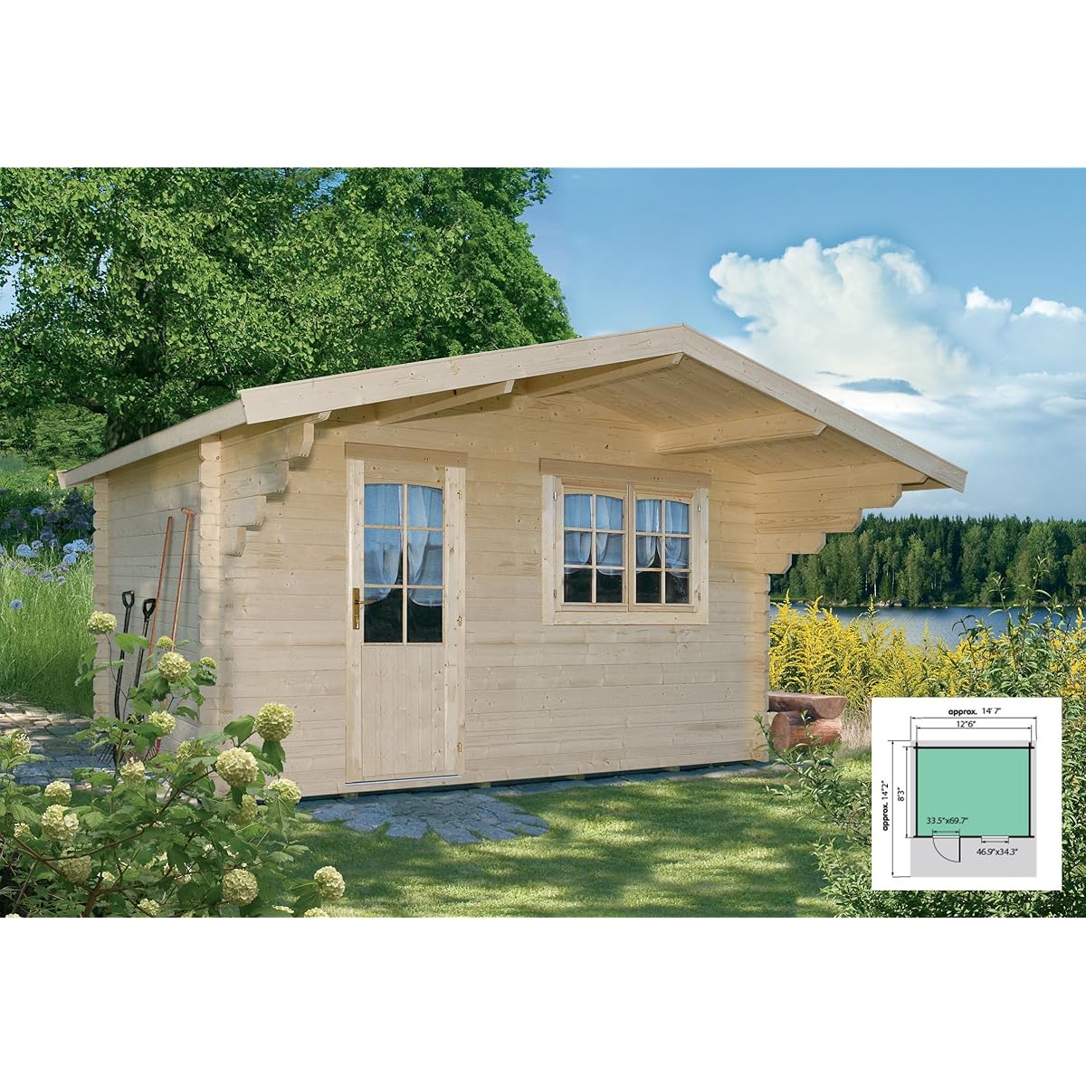 Allwood Cabins Escape Cabin Kit