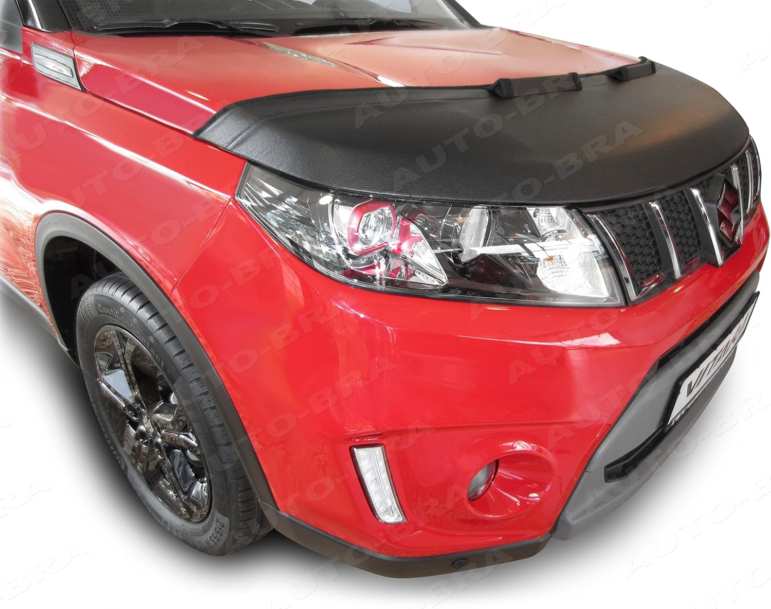 AB3-00046 Hood Bra Compatible with Suzuki Vitara Escudo LY mk4 Since 2015 Bonnet Bra Front End Nose Mask STONEGUARD Protector Tuning