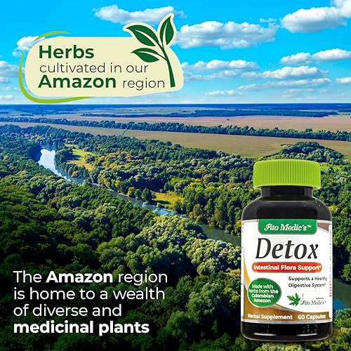 Miniatura 3 de Laboratorio - Limpieza de desintoxicación - 30 días - Limpieza de colon - Mezcla avanzada de hierbas de fórmula 9, soporte de flora intestinal y