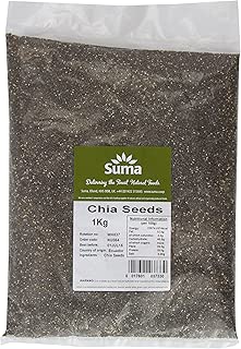 Suma Wholefoods Chia Seeds 1 Kg: Amazon.es: Alimentación y ...