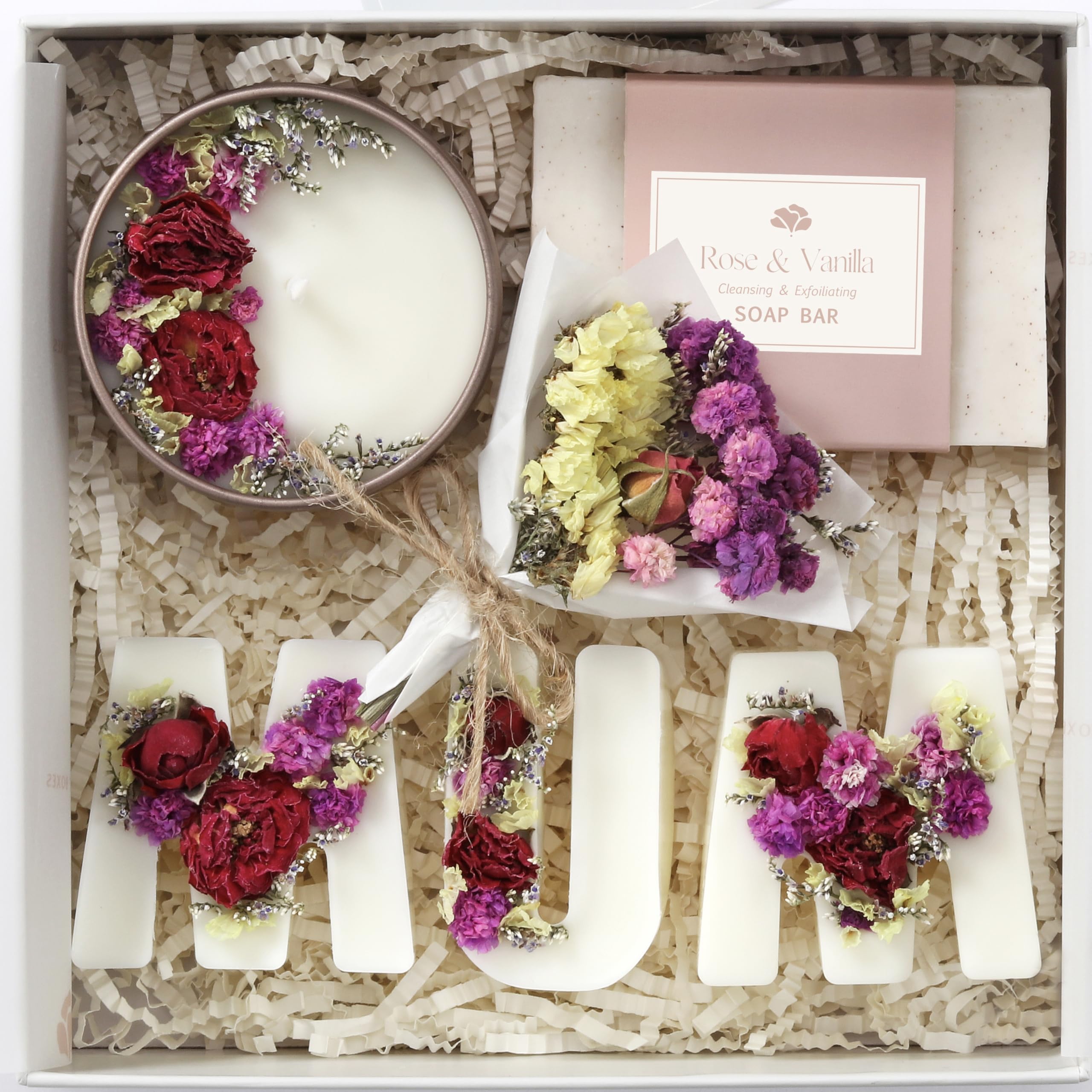 Birthday Gift for Mum, New Mum Gift for Women - Dutch Flower Fields Inspired Home Spa Gift Basket for Women - Bulk Mother's Day Gift Set Self Care Gift Basket for Her-image-31