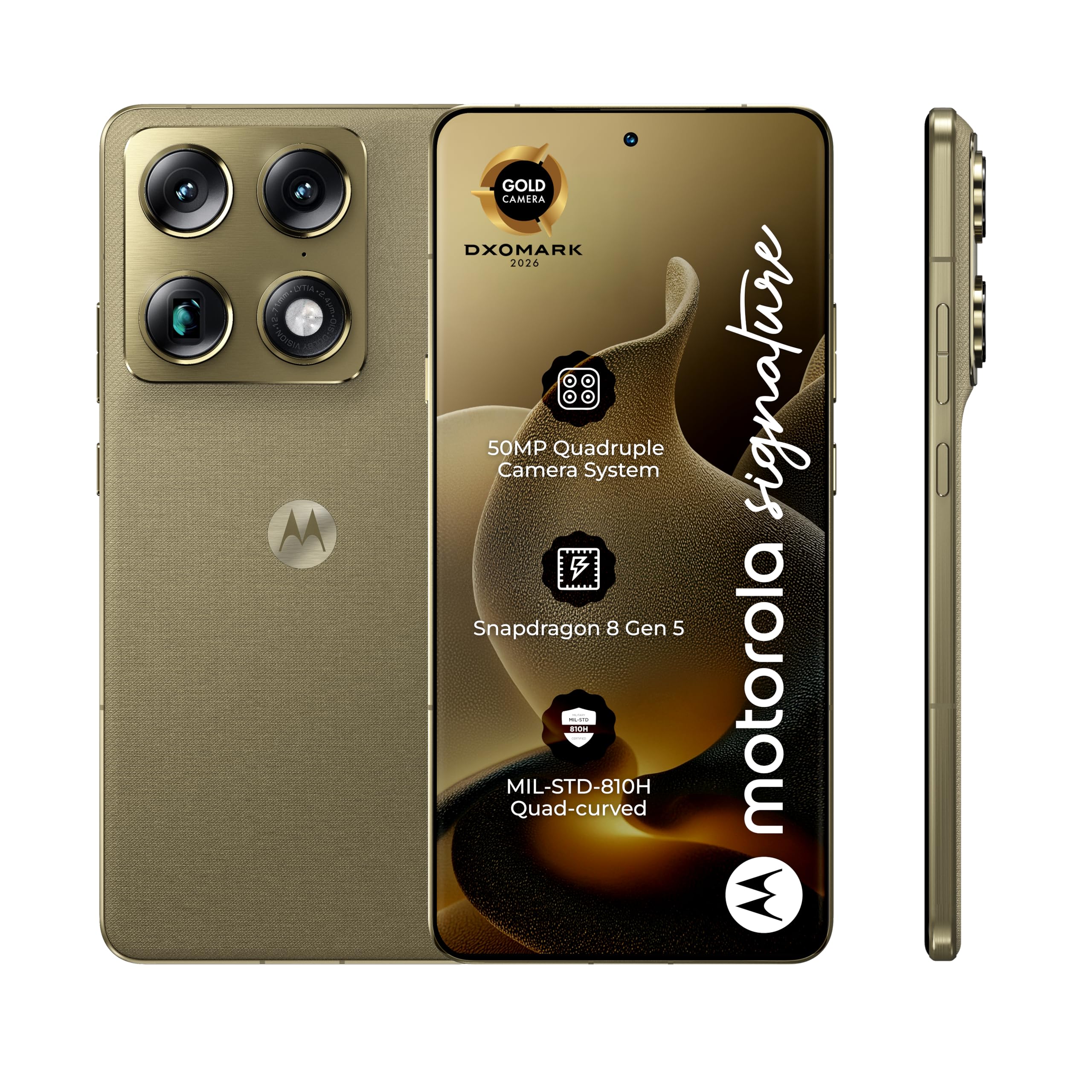 MOTOROLA Signature 5G, 16+16GB RAM Boost, 512 GB ROM, OIS Camera