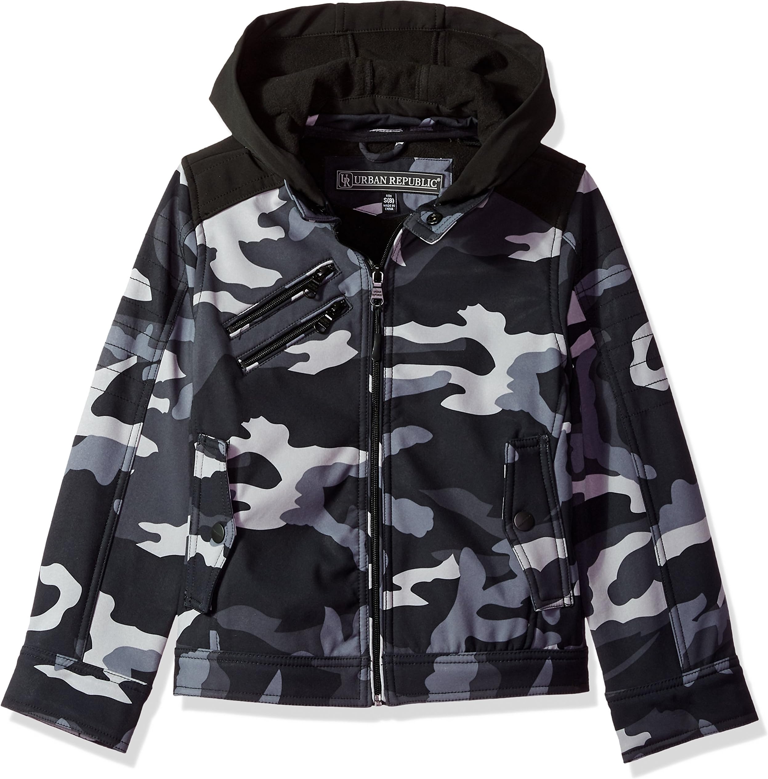 Boys' Soft Shell Moto Jacket