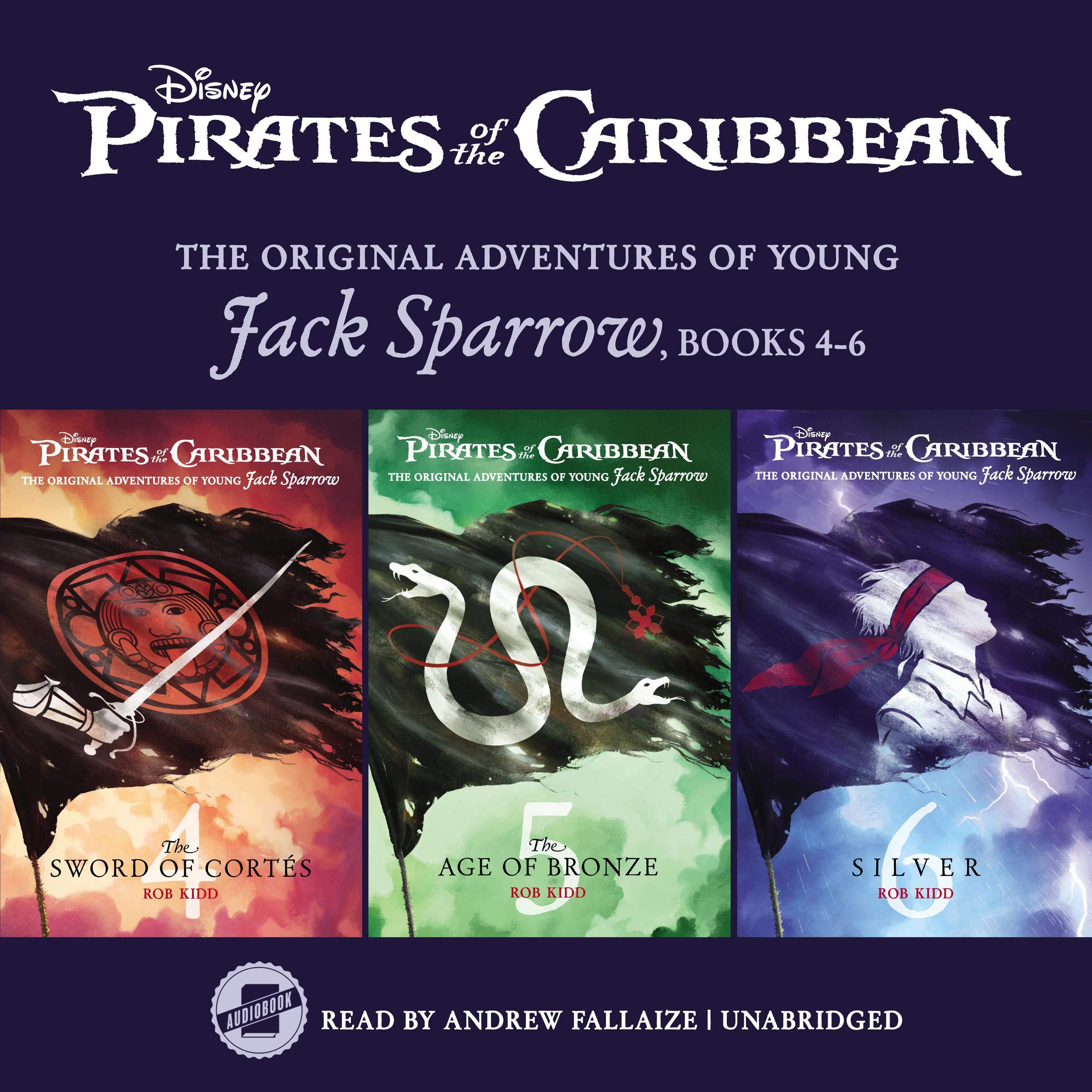 Cover art for Pirates of the Caribbean: Jack Sparrow Books 4-6