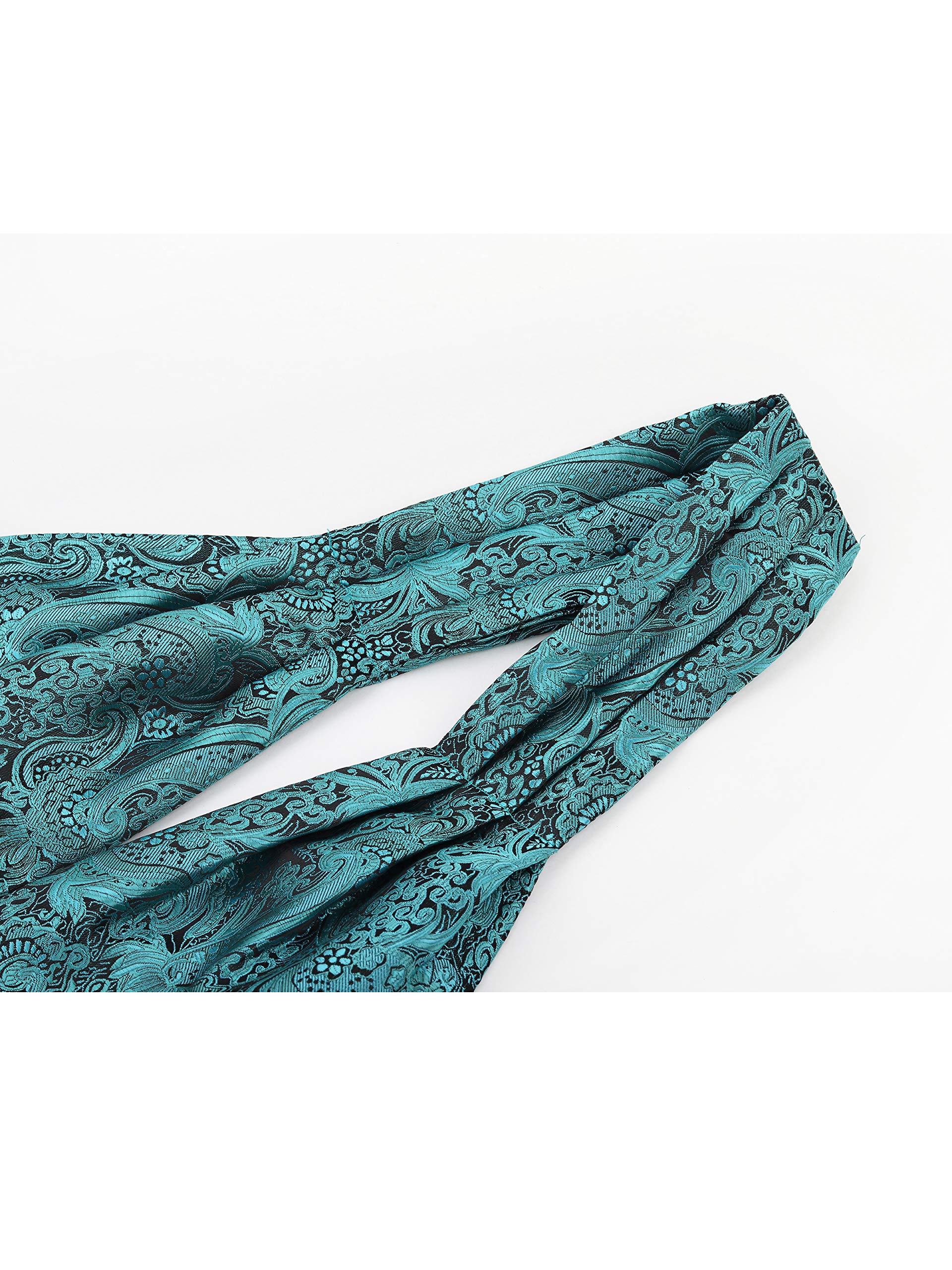 Męski szalik krawatowy Ascot krawat szalik Cravat Ties prosty elegancki dla dżentelmenów