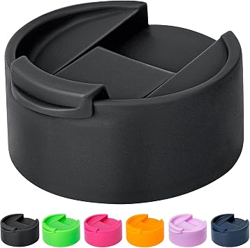 Flip Lid for Hydro Flask Wide Mouth, Replacement Lid for Hydroflask 12-64 oz,Simple Modern, Takeya, Iron Flask and Other Wide Mouth Bottle