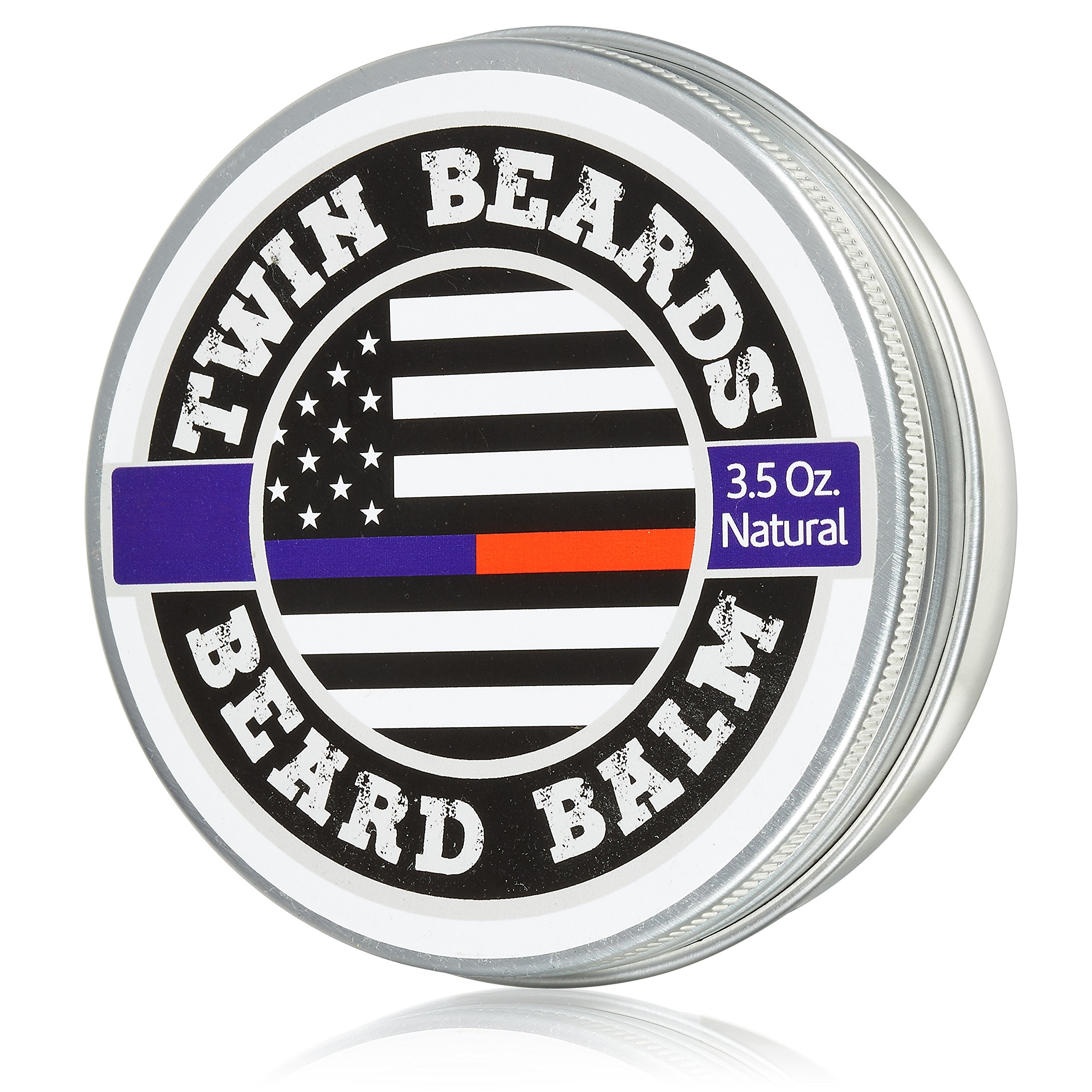 Twin Beards All Natural Beard Balm 3.5 Oz
