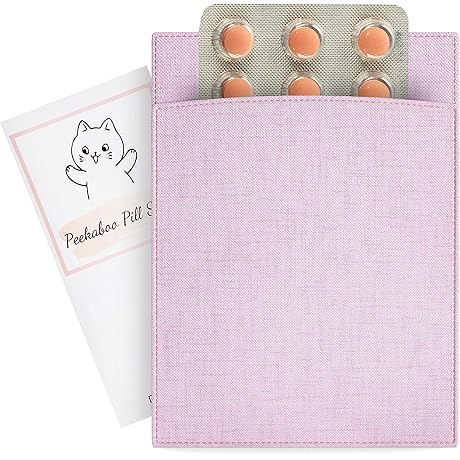 Peekaboo Pill Sleeve - The Discreet and Darling Birth Control Case