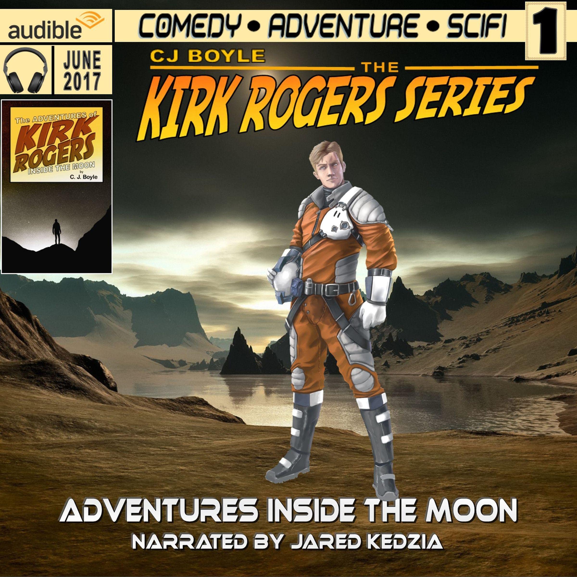 Cover art for The Adventures of Kirk Rogers Inside the Moon