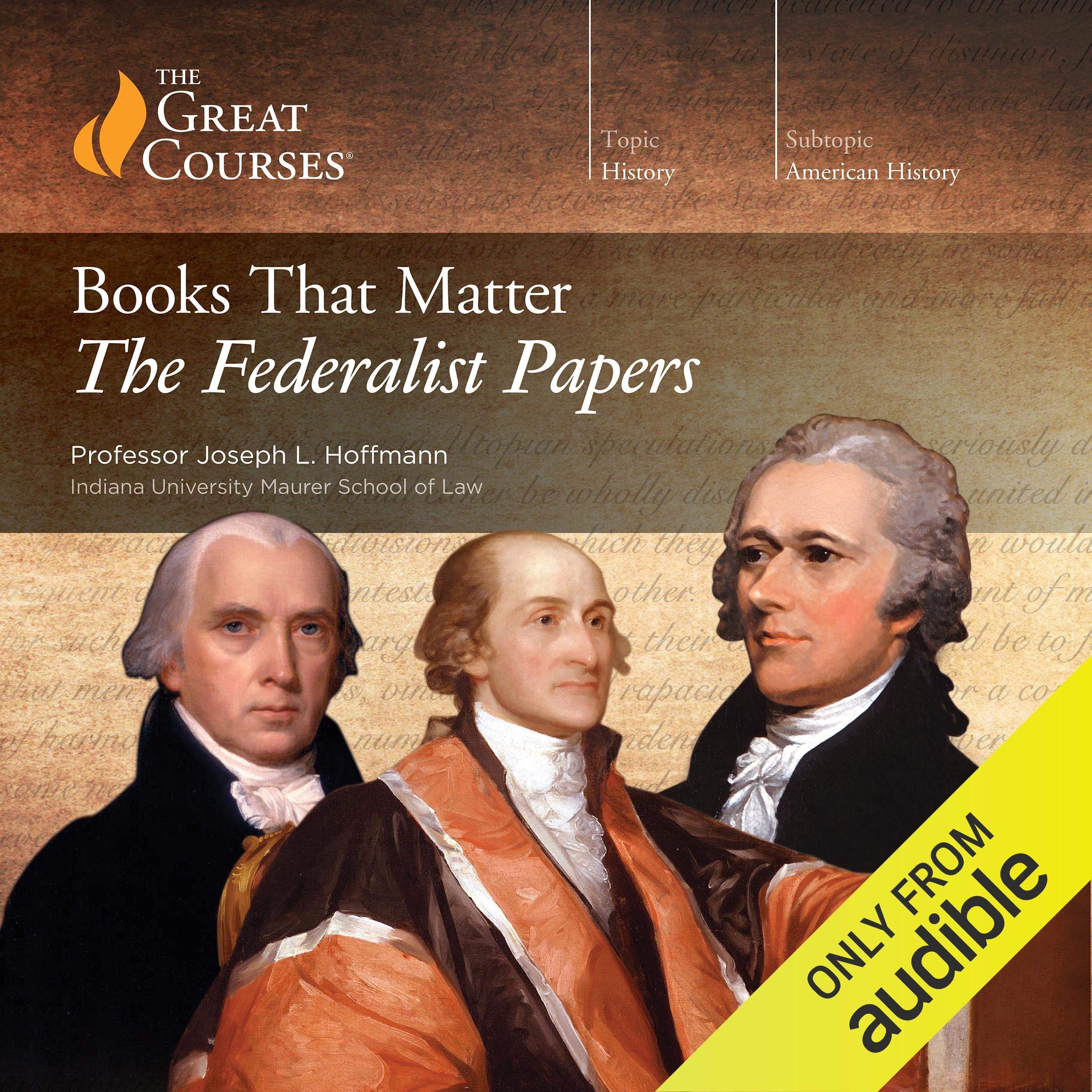 Cover art for Books That Matter: The Federalist Papers