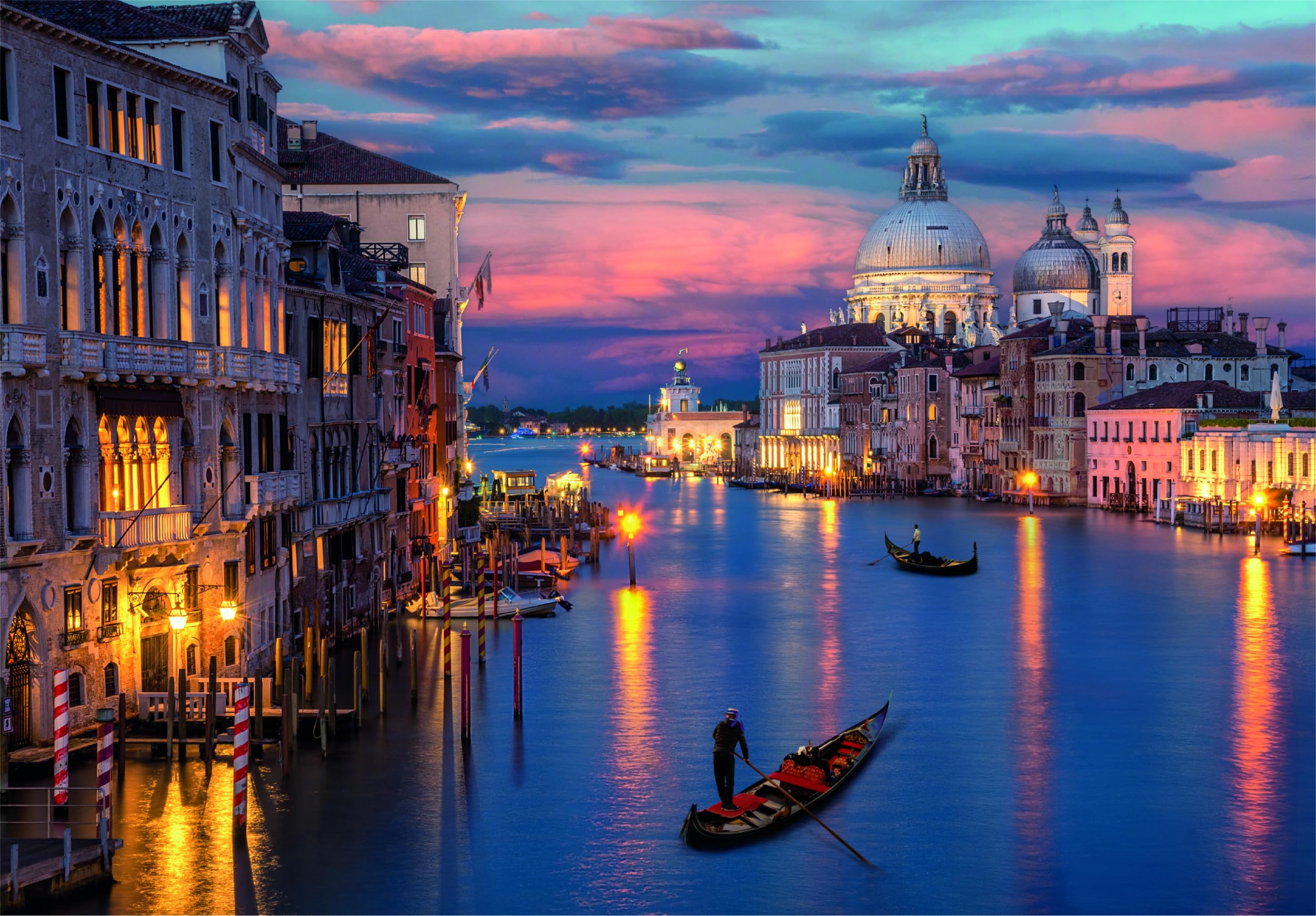 Clementoni Jigsaw Puzzle Collection, The Magnificent Grand Canal 2000 Pieces, Compact Box, Puzzle For Adults 14-99 Years - Image 2