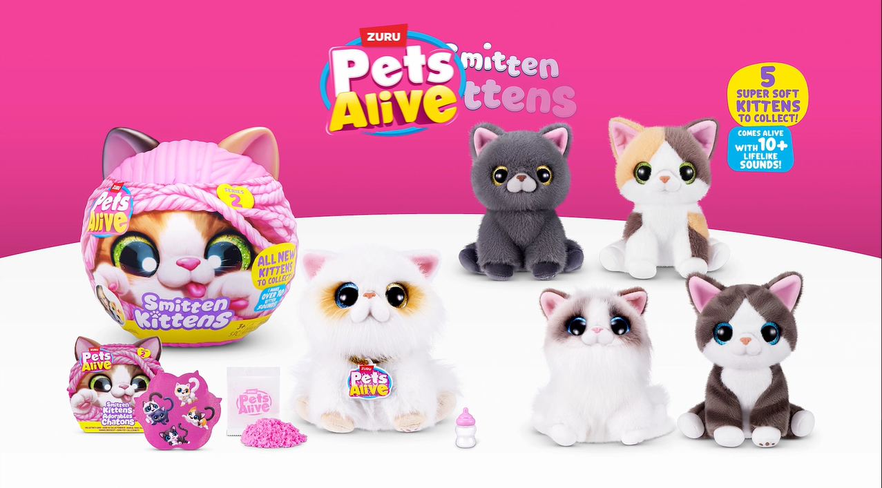 Pets Alive Smitten Kittens Series 2 (Ragdoll) by ZURU