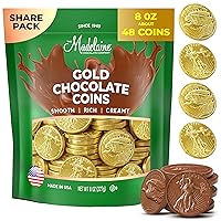 Vista 8 de Madelaine - Chips de póquer de casino de chocolate con leche prémium (monedas surtidas, 1/2 libra)