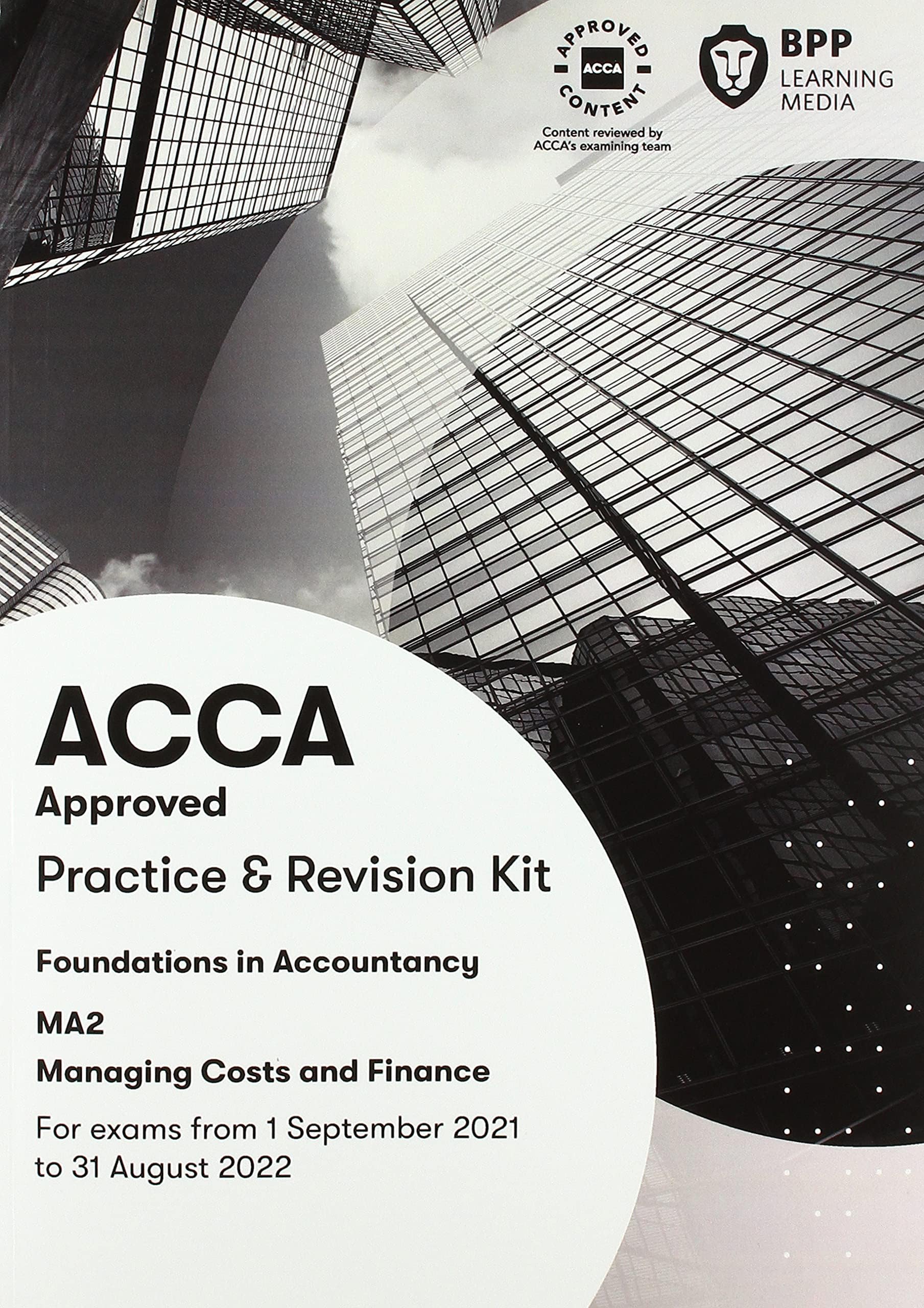 FIA Managing Costs and Finances MA2: Practice and Revision Kit