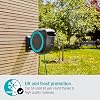 GARDENA Wall-mounted Automatic Winding Hose Box RollUp L 30m Blue Hose Reel 180-degree rotation UV & frost protection German brand Watering Gardening Watering 18625-20 Product : up to 5