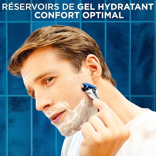 WILKINSON SWORD - Hydro 5 Razor Blades For Men Blades Carbon Coated Hydrating Gel & Precision Trimmer Pack of 10 Razor Blade Refills plus 2 FREE - 5