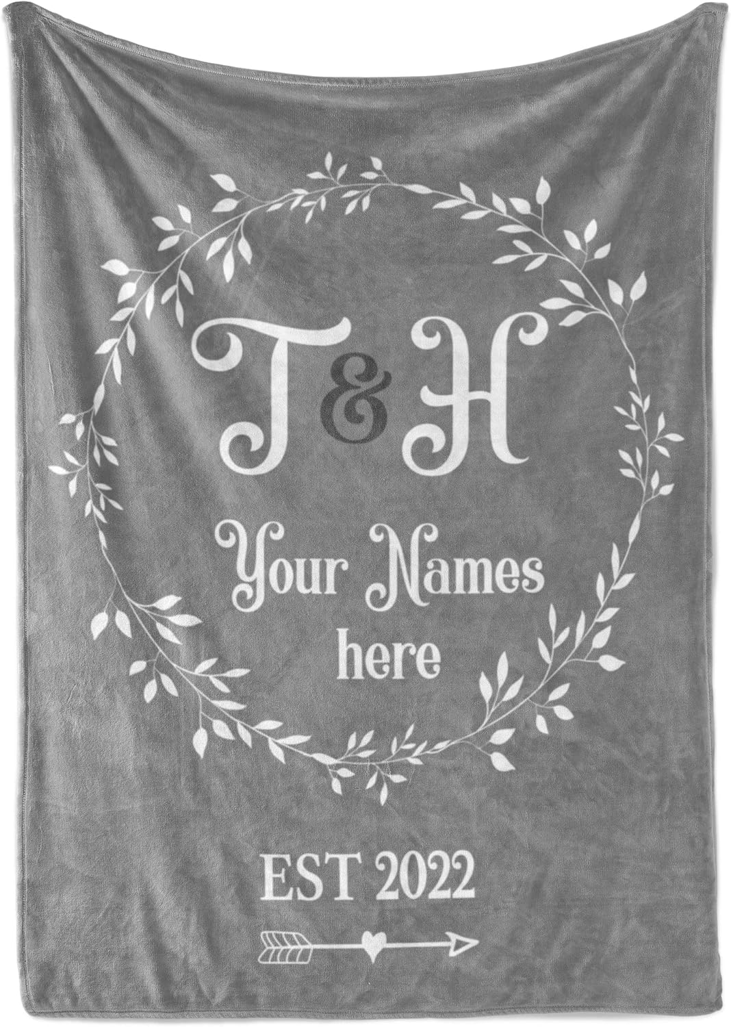 Custom Family Name Blanket