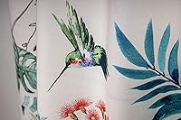 Vista 8 de Maison d' Hermine Juego de cortinas de cocina para ventanas, juego de cortinas de cocina 100% algodón, cenefas para el hogar [2 niveles