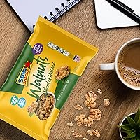 Vista 3 de Mitades de nuez cruda de 32 onzas (paquete de 2 de 16 onzas) Nueces deliciosas y naturales Sin gluten, aperitivo de proteínas a base de plantas
