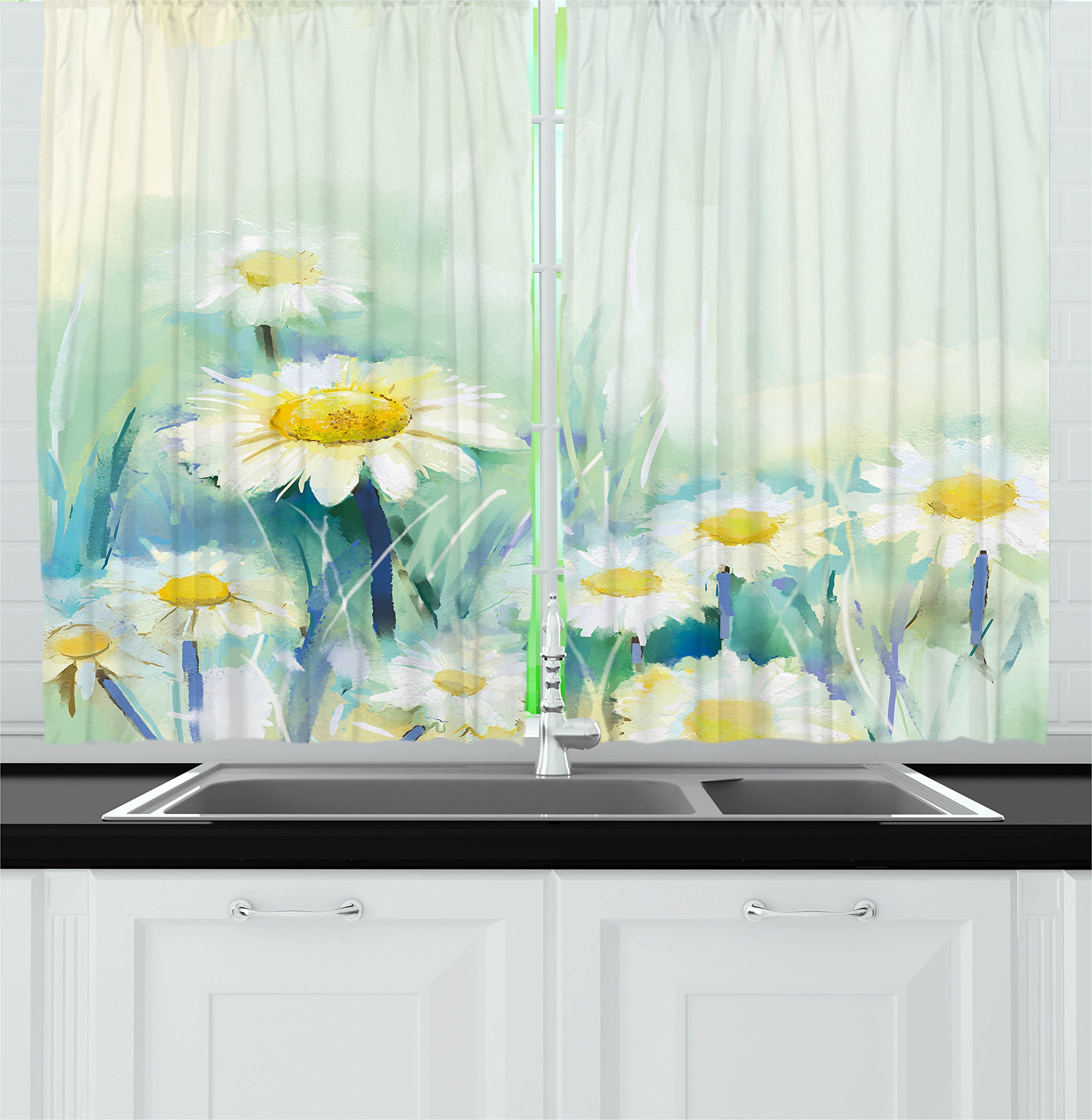 Daisy Kitchen Curtains Curtains & Drapes 2023