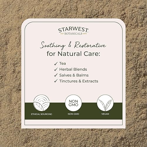 Miniatura 3 de Starwest Botanicals Polvo orgánico de flor de milenrama, hierba seca para té, tinturas y bienestar natural, certificado Kosher, sin OMG, bolsa de 4