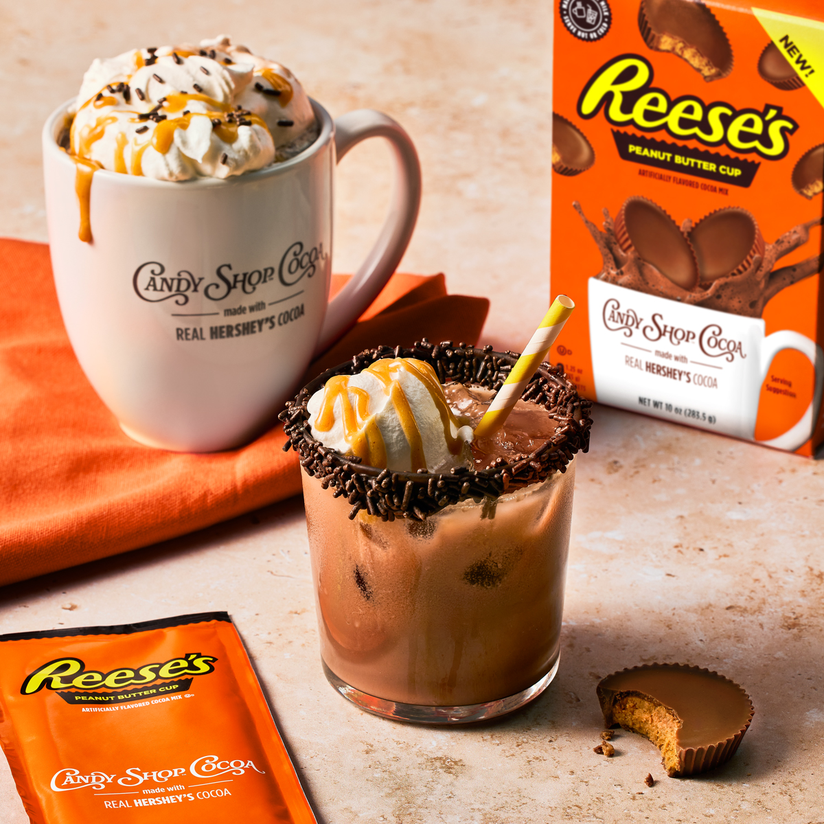 ※reeses※　　　　　　　　　　　　　　　　　【激レア 美品】グッチ Amazon.com : Candy Shop Cocoa REESE'S Peanut Butter Cup Cocoa Mix