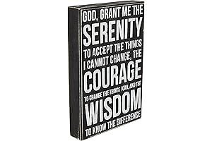 Primitives by Kathy Serenity Prayer Box Sign