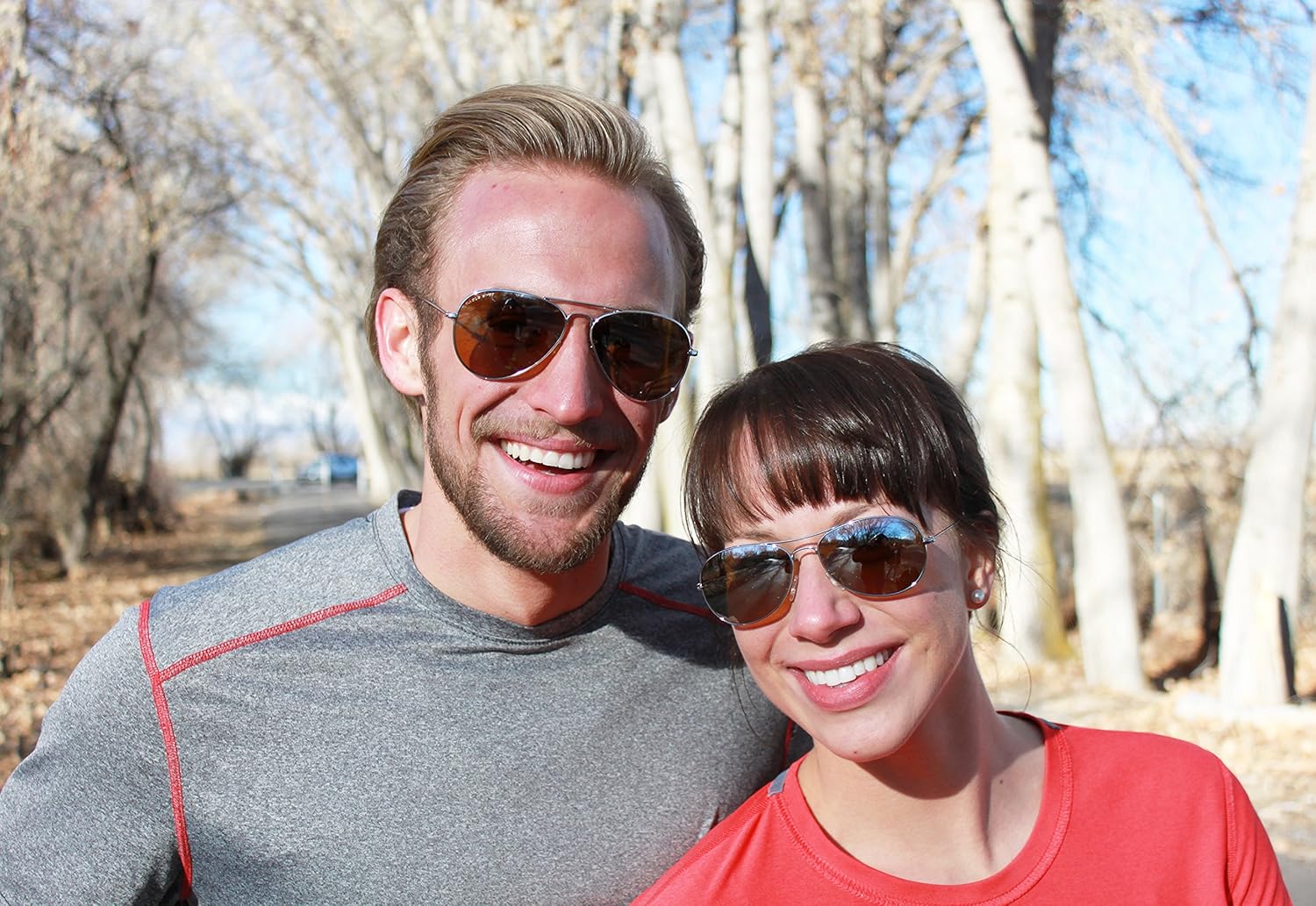 Eagle Eyes mens Aviator Aviator Sunglasses - Image 3