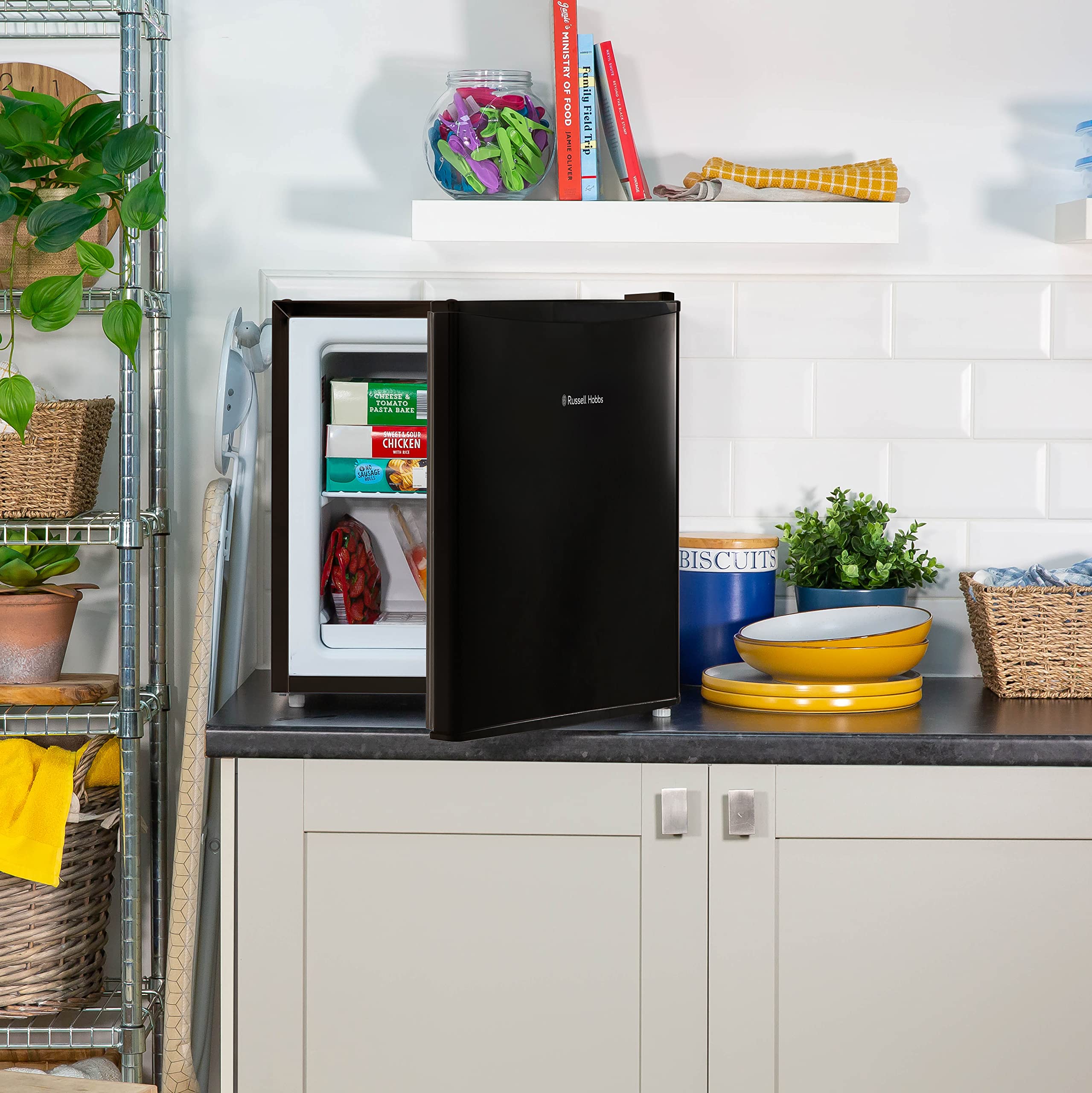 Russell Hobbs RHTTFZ1B-EU, Congelatore da Tavolo Autoportante, 31 Litri, Nero