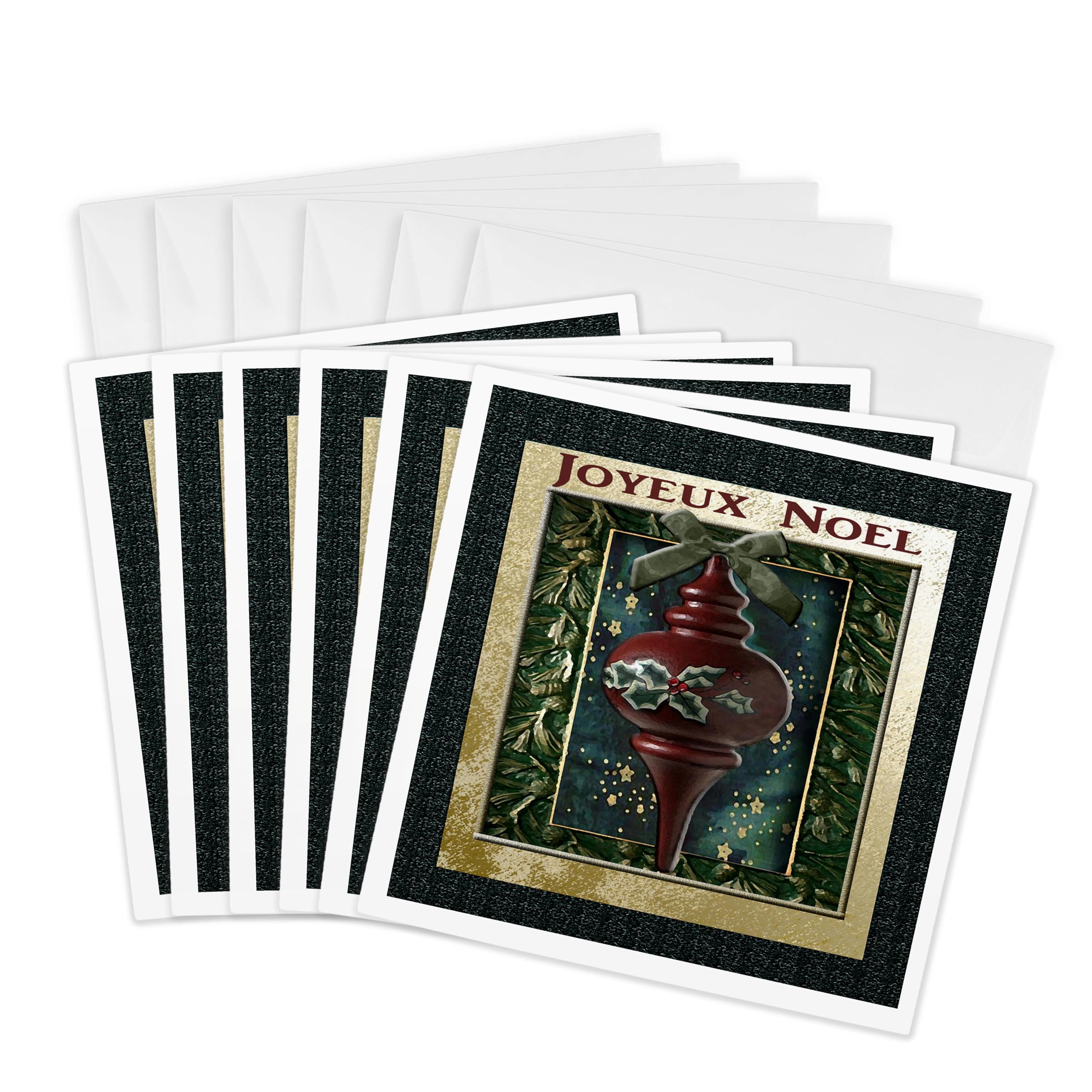 Noëlさま　6点 Joyeux Noel Merry Christmas in French Vintage Wooden - Greeting