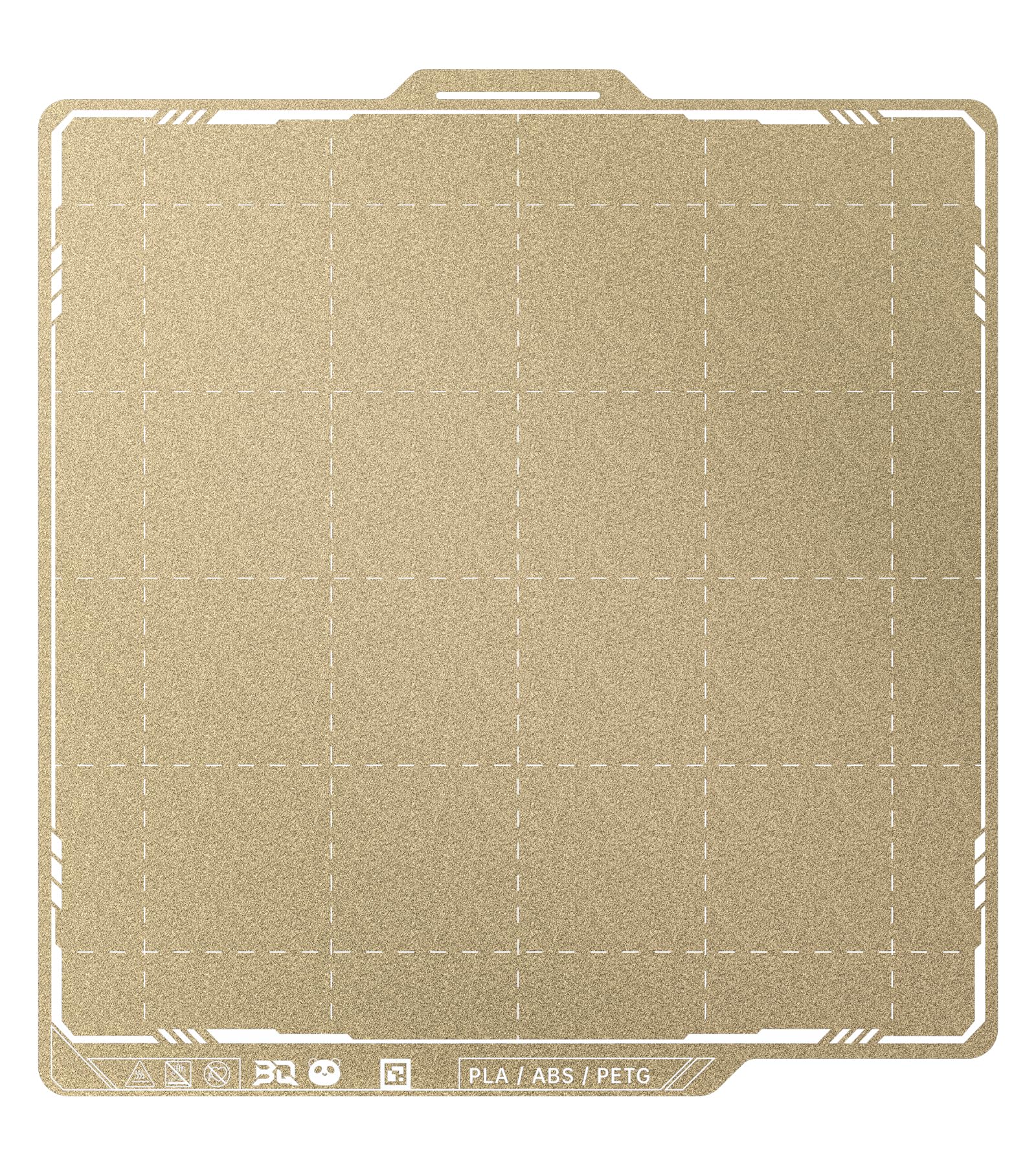 BIQU PyroGrip Double Side Textured PEI Build Plate for Bambu-Lab P1P P1S P2S X1C X1E A1 3D Printers 257x257mm PEI Spring Steel Build Plate Flexible