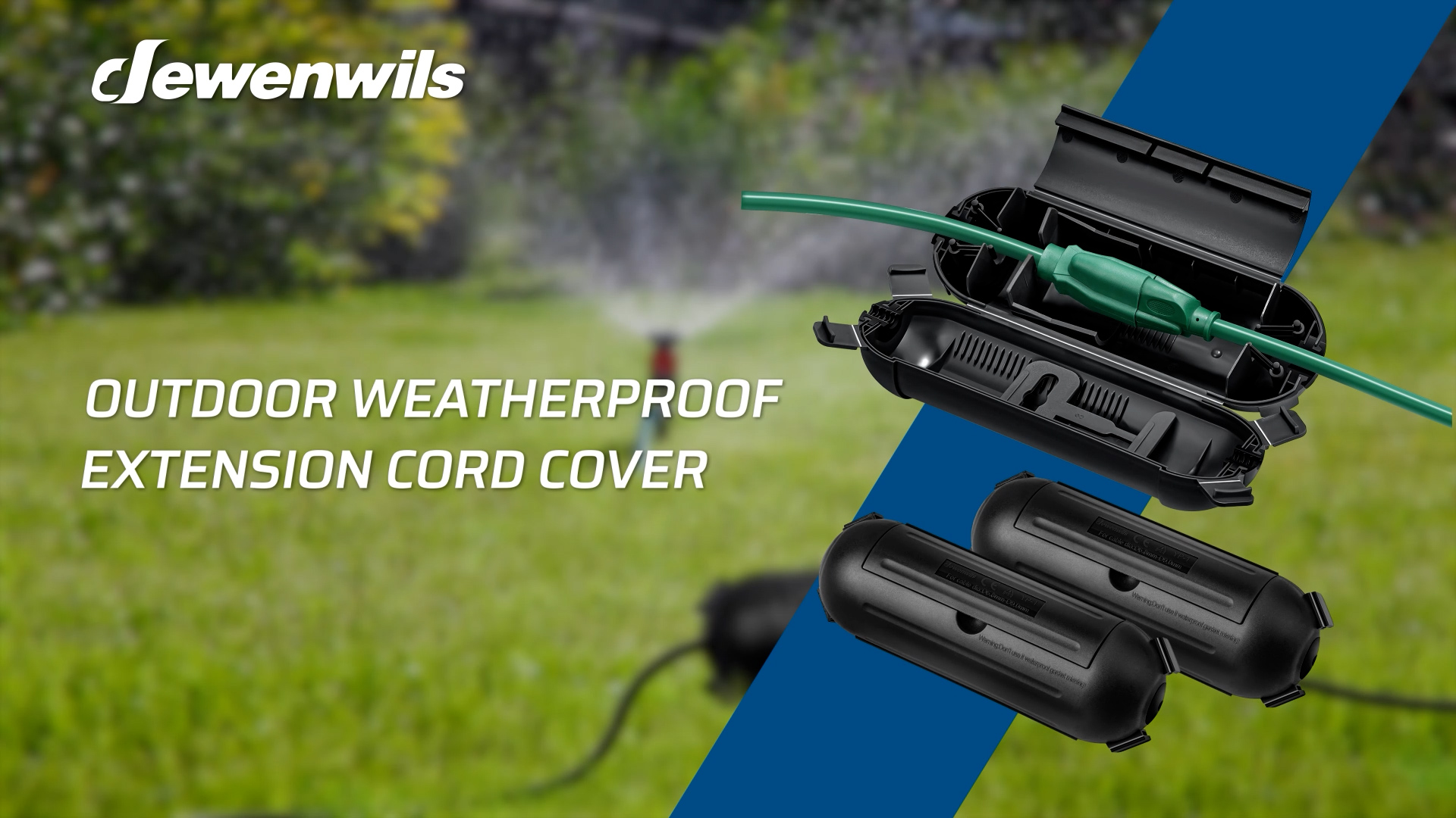 Amazon.com: DEWENWILS 4-Pack Outdoor Extension Cord Cover for 12