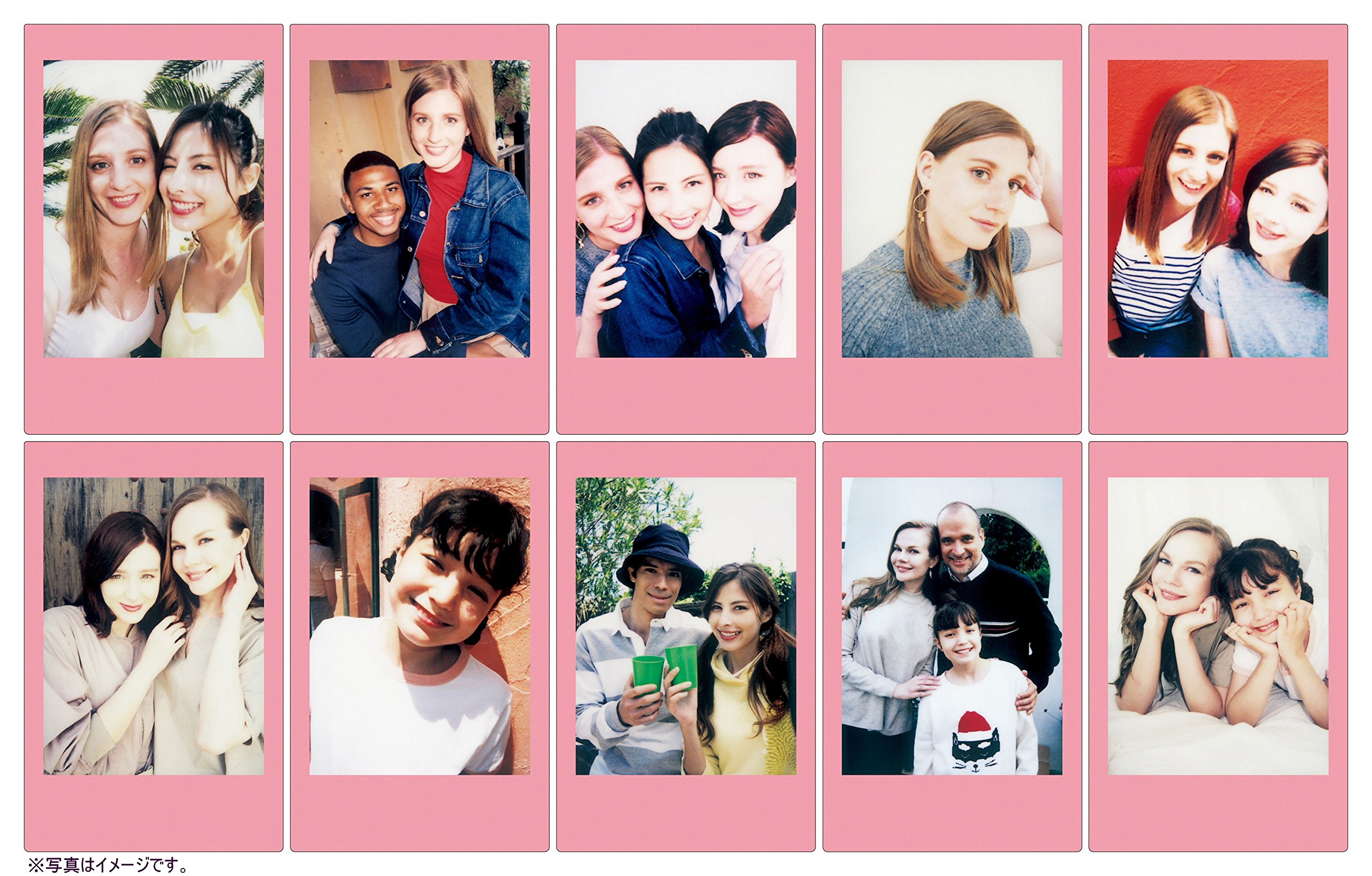 instax mini Film, Pink Lemonade (1x10 Aufnahmen), 2er Pack