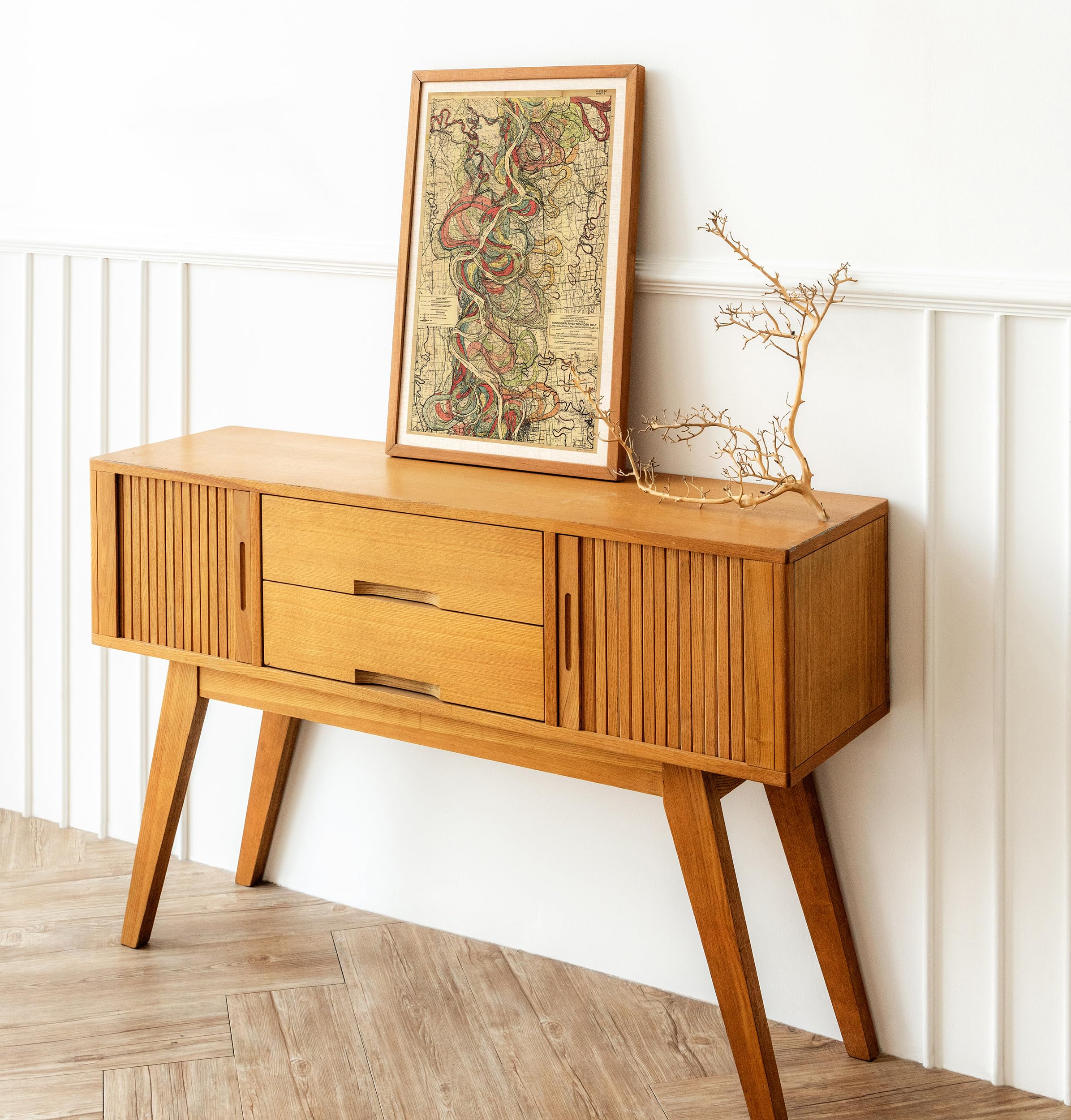 Sheet 8-1944 Mississippi River Map - River House Decor Wall Art Gifts - Harold Fisk Ancient River Meander Alluvial Valley Poster Mississipi Mississ Missipi 11x16 inches Unframed. - Image 4