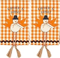 Vista 3 de Mud Pie Toalla de Acción de Gracias, reunir, 21" x 14